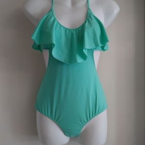 Victoria's Secret Side Cutout Ruffle Swimwear.